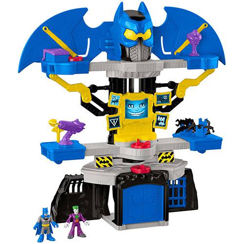 Tamanhos, Medidas e Dimensões do produto Imaginext - Dc Super Friends Batcaverna de Combate - Mattel