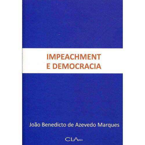 Tamanhos, Medidas e Dimensões do produto Impeachment e Democracia - Cla