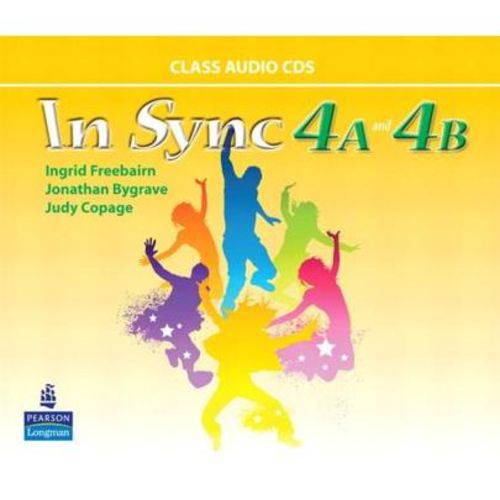 Tamanhos, Medidas e Dimensões do produto In Sync 4 - Class Audio CD a & B