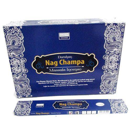 Tamanhos, Medidas e Dimensões do produto Incenso Darshan Nag Champa 25 Caixas de 15 Gramas Cada