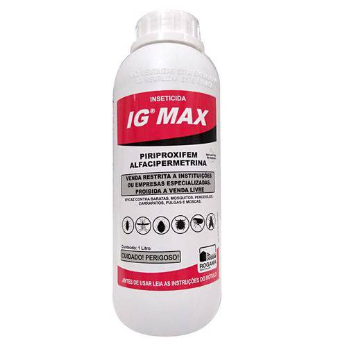 Tamanhos, Medidas e Dimensões do produto Inseticida Ig Max 1 Litro (Piriproxifem Alfacipermetrina)