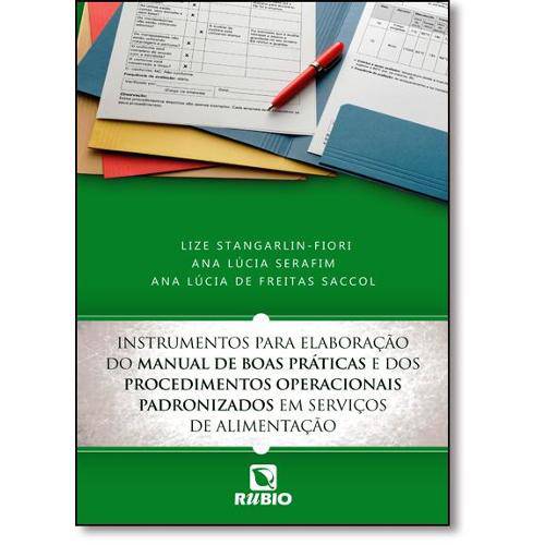 Tamanhos, Medidas e Dimensões do produto Instrumentos para Elaboracao do Manual de Boas Praticas - Rubio