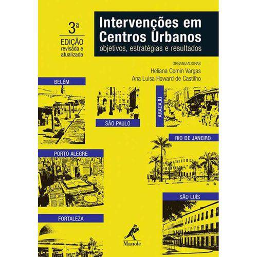 Tamanhos, Medidas e Dimensões do produto Intervenções em Centros Urbanos: Objetivos. Estratégias e Resultados
