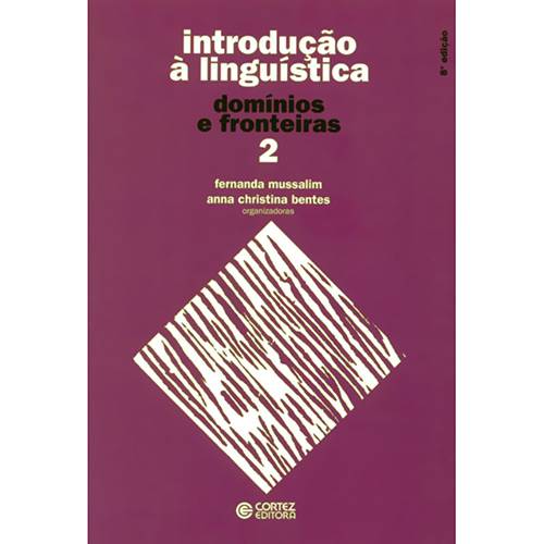 Tamanhos, Medidas e Dimensões do produto Introdução à Linguística: Domínios e Fronteiras - Vol. II