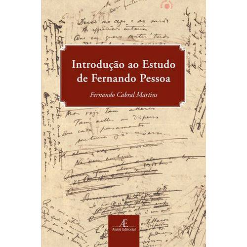 Tamanhos, Medidas e Dimensões do produto Introduçao ao Estudo de Fernando Pessoa