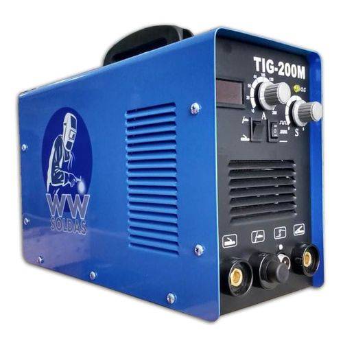 Tamanhos, Medidas e Dimensões do produto INVERSORA TIG 200A Alta Frequencia 220V COM TOCHA