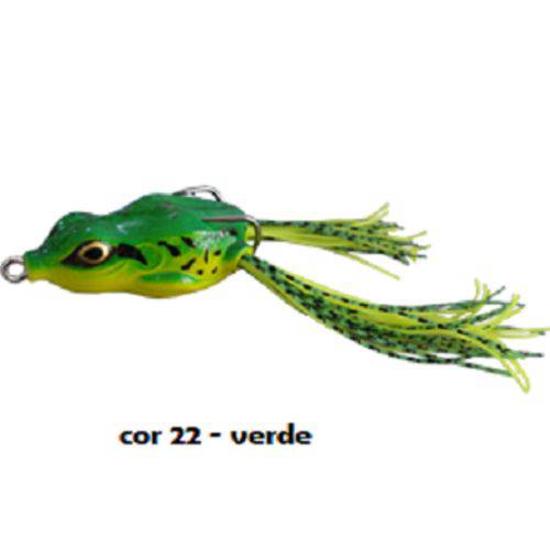 Tamanhos, Medidas e Dimensões do produto Isca Artificial Crazy Frog 4.5cm 9g Yara Verde (22)