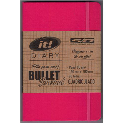 Tamanhos, Medidas e Dimensões do produto It! Diary Bullet Journal Quadriculado