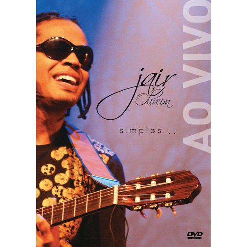 Tamanhos, Medidas e Dimensões do produto Jair Oliveira - Simples - ao Vivo - Dvd