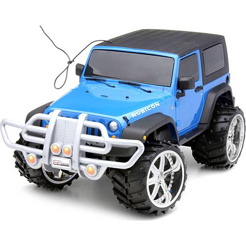 Tamanhos, Medidas e Dimensões do produto Jeep Wrangler Rubicon Escala 1:16 com Controle Remoto - Maisto
