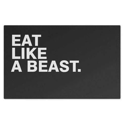 Tamanhos, Medidas e Dimensões do produto Jogo Americano Eat Like a Beast