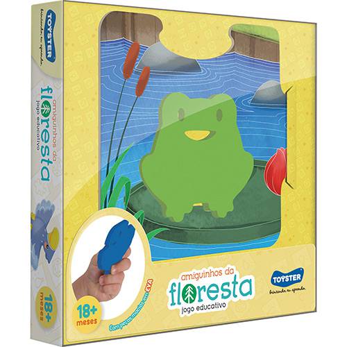 Tamanhos, Medidas e Dimensões do produto Jogo Amiguinhos da Floresta - Toyster