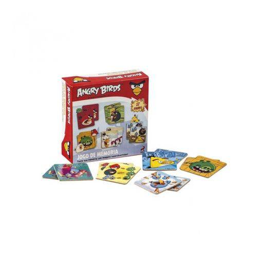 Tamanhos, Medidas e Dimensões do produto Jogo da Memória Angry Birds - Fun Brinquedos