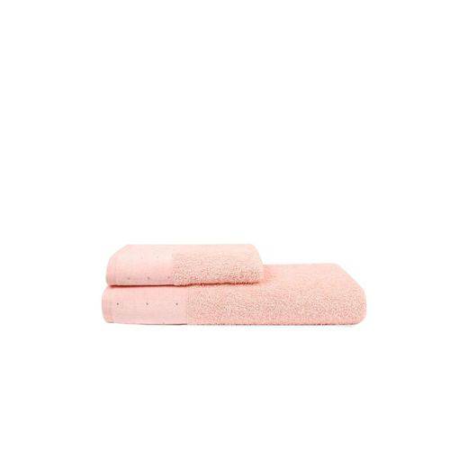 Tamanhos, Medidas e Dimensões do produto Jogo de Banho 2 Peças Cristal Rosa