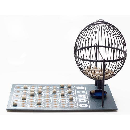 Tamanhos, Medidas e Dimensões do produto Jogo de Bingo 75 Bolas Grande Nº3 com 400 Cartelas Ip