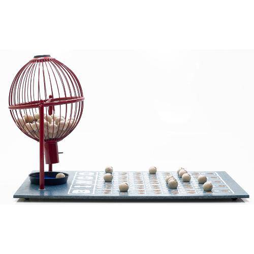 Tamanhos, Medidas e Dimensões do produto Jogo de Bingo 75 Bolas Médio Nº2 com 400 Cartelas Iv