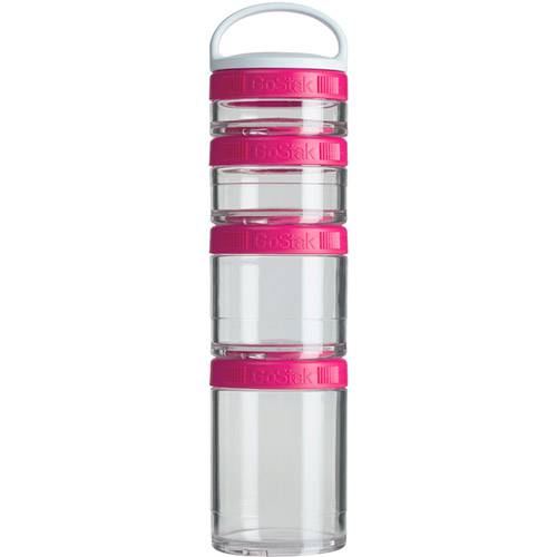 Tamanhos, Medidas e Dimensões do produto Jogo de Compartimentos Blender Bottle Gostak - 4 Peças - Rosa