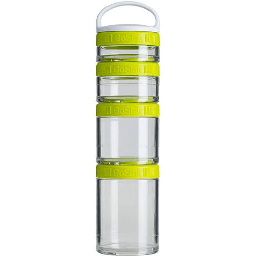 Tamanhos, Medidas e Dimensões do produto Jogo de Compartimentos Blender Bottle Gostak - 4 Peças - Verde