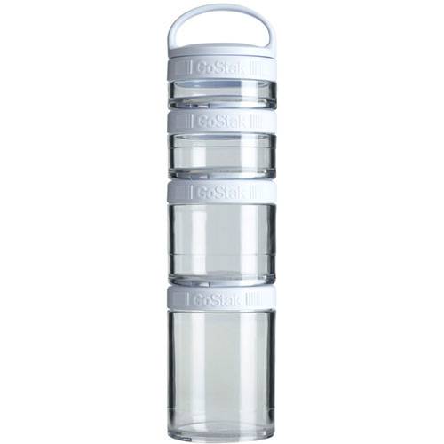 Tamanhos, Medidas e Dimensões do produto Jogo de Compartimentos Gostak Branca 350ml - Blender Bottle