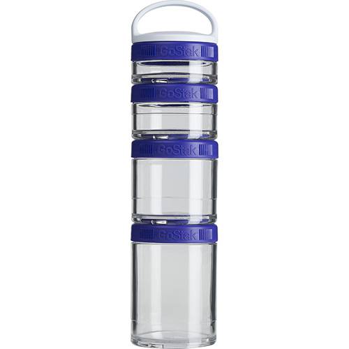 Tamanhos, Medidas e Dimensões do produto Jogo de Compartimentos Gostak Roxo 350ml - Blender Bottle