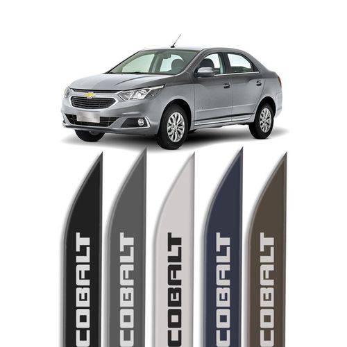 Tamanhos, Medidas e Dimensões do produto Jogo de Frisos Laterais Chevrolet Cobalt Original Modelo Faca