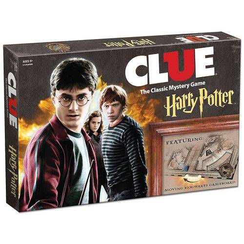 Tamanhos, Medidas e Dimensões do produto Jogo de Tabuleiro Clue Harry Potter