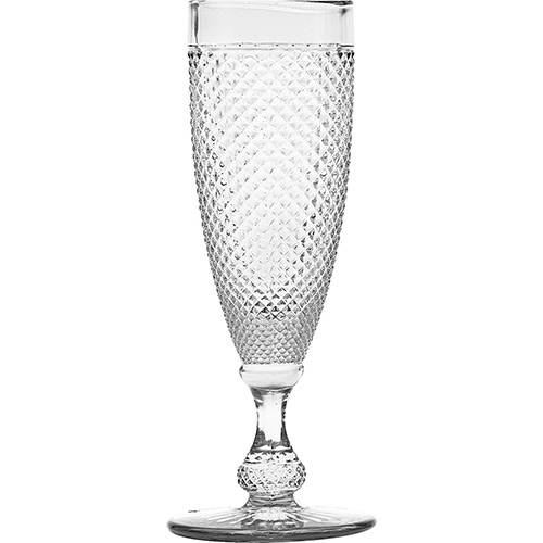 Tamanhos, Medidas e Dimensões do produto Jogo de Taças para Champagne Bico de Jaca Clear 120ml 6 Peças - Rojemac