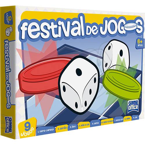 Tamanhos, Medidas e Dimensões do produto Jogo Festival de Jogos - Game Office