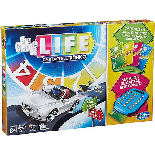 Tamanhos, Medidas e Dimensões do produto Jogo Game Of Life Cartão Eletrônico - Hasbro