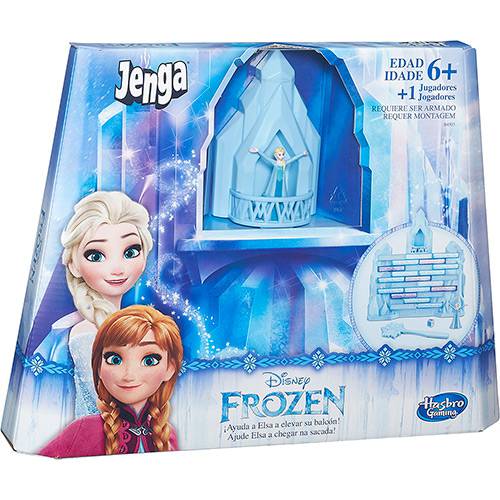 Tamanhos, Medidas e Dimensões do produto Jogo Jenga Frozen - Hasbro