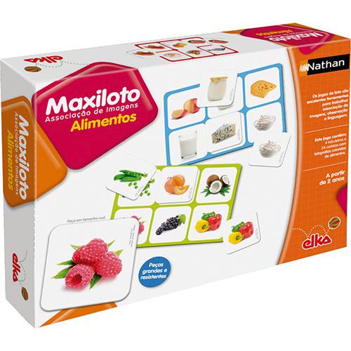 Tamanhos, Medidas e Dimensões do produto Jogo Maxiloto Alimentos - Elka