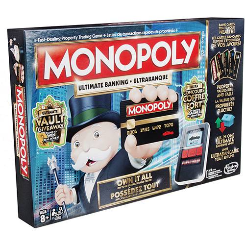 Tamanhos, Medidas e Dimensões do produto Jogo Monopoly Ultimate - Hasbro