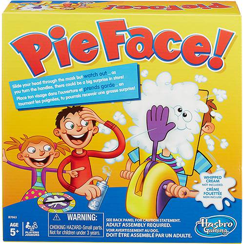 Tamanhos, Medidas e Dimensões do produto Jogo Pie Face! - Hasbro