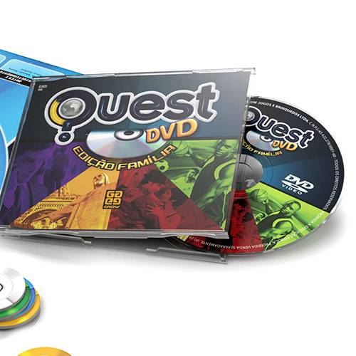 Tamanhos, Medidas e Dimensões do produto Jogo Quest Dvd - Edição Família - Grow