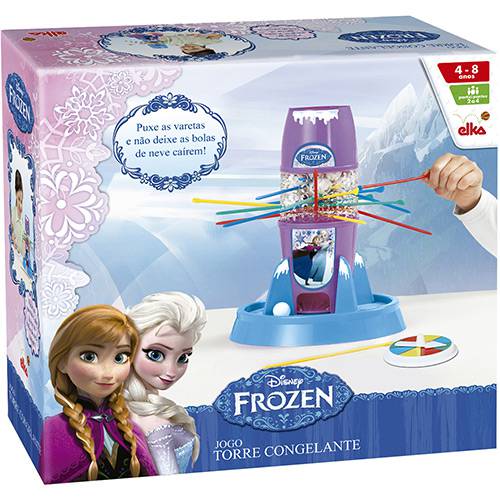 Tamanhos, Medidas e Dimensões do produto Jogo Torre Congelante Frozen - Elka