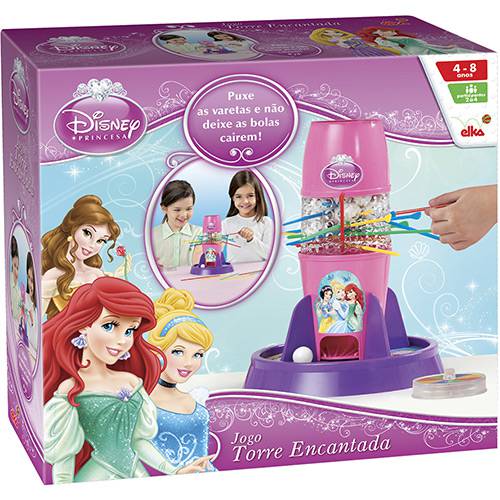 Tamanhos, Medidas e Dimensões do produto Jogo Torre Encantada Princesas Disney - Elka