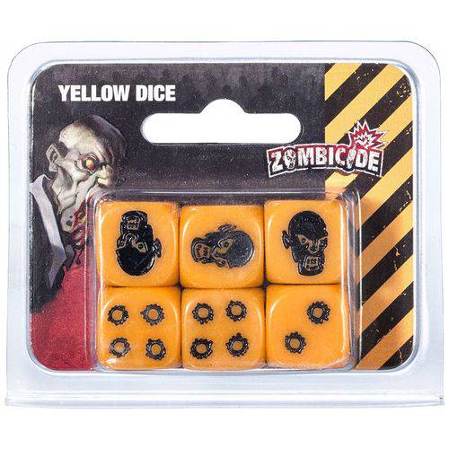 Tamanhos, Medidas e Dimensões do produto Jogo Zombicide - Dados Zombicide Amarelo