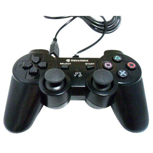 Tamanhos, Medidas e Dimensões do produto Joystick Analógico Playstation 3 e Pc com Fio Controle Ps3 Maxmax