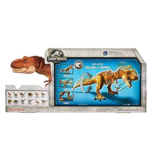 Tamanhos, Medidas e Dimensões do produto Jurassic World - T Rex Mega Mordida Fmy70 - Mattel