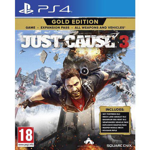Tamanhos, Medidas e Dimensões do produto Just Cause 3 Gold Edition (Europeu) - PS4