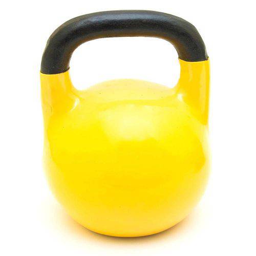 Tamanhos, Medidas e Dimensões do produto Kettlebells Pro-grade Emborrachado Amarelo 16kg