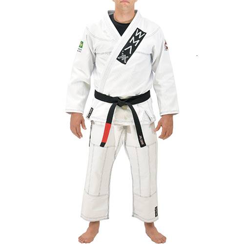 Tamanhos, Medidas e Dimensões do produto Kimono Jiu-Jitsu Competition Branco Linha Preta - Wma Fight Company