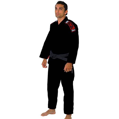 Tamanhos, Medidas e Dimensões do produto Kimono Jiu Jitsu Série Slim Preto
