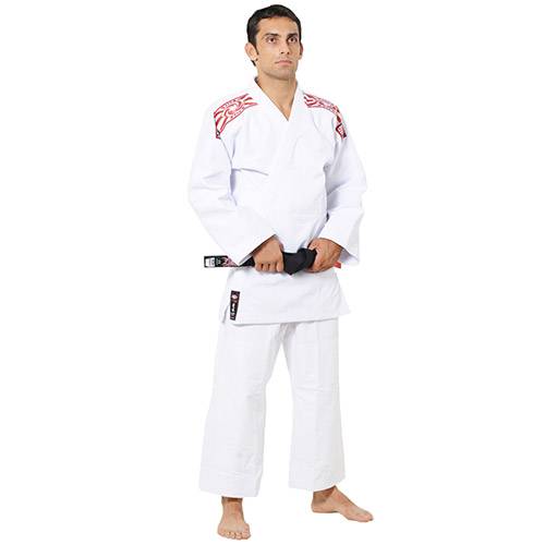Tamanhos, Medidas e Dimensões do produto Kimono Judo Trançado Serie Prata Brco A6