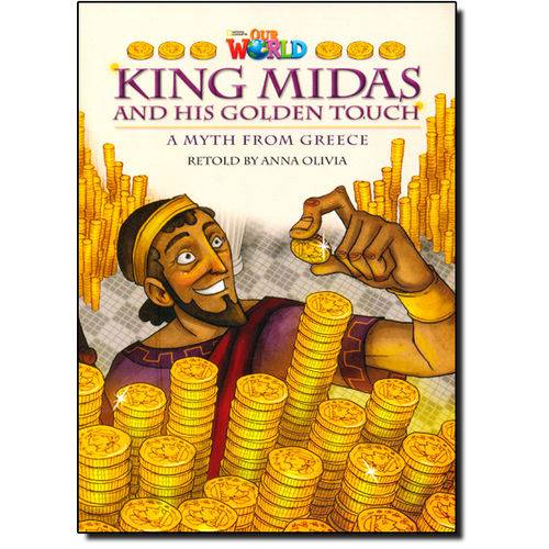 Tamanhos, Medidas e Dimensões do produto King Midas And His Golden Touch: a Myth From Greece - Level 6 - British English - Series Our World