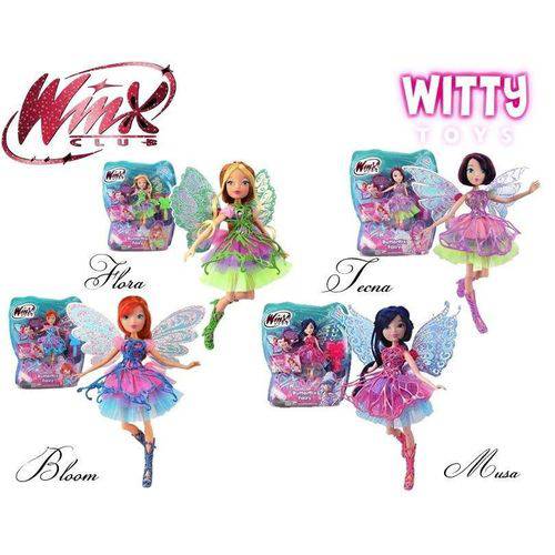 Tamanhos, Medidas e Dimensões do produto Kit 4 Boneca Winx Club Butterflix Fairy