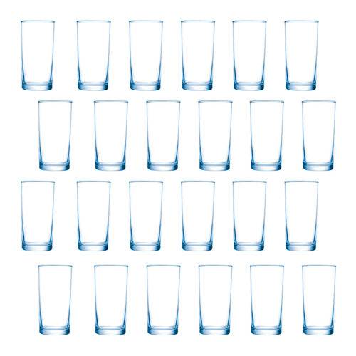 Tamanhos, Medidas e Dimensões do produto Kit 24 Copo Vidro Long Drink Liverpool Azul 310ml Cisper