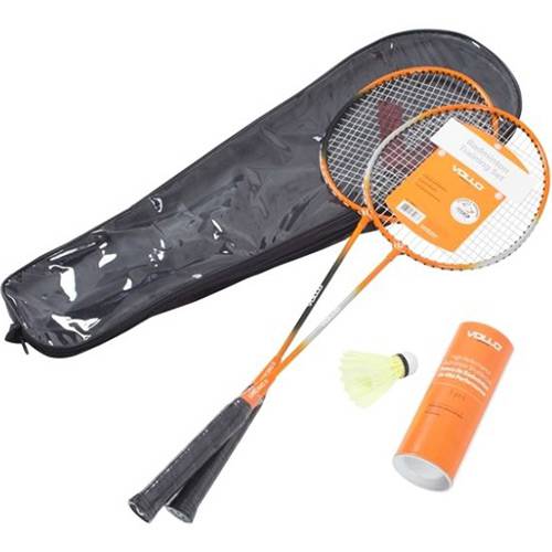 Tamanhos, Medidas e Dimensões do produto Kit Badminton Vollo 2 Raq. 3 Petecas de Nylon