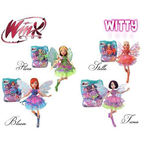 Tamanhos, Medidas e Dimensões do produto Kit C/4 Bonecas Winx Butterflix Fairy