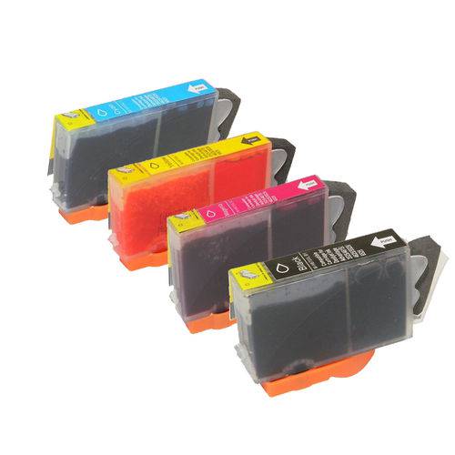 Tamanhos, Medidas e Dimensões do produto Kit Cartucho de Tinta Compatível Hp 670XL Preto + Color | 4 Cores